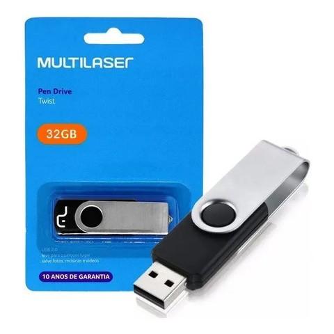 Pen Drive Twist Multilaser 32GB