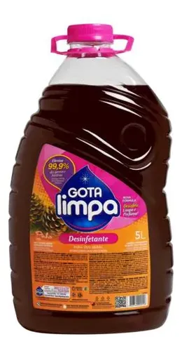 Desinfetante Multiuso Pinho Gota Limpa 5 Litros