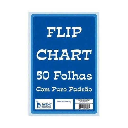 Bloco Flip Chart 50 Folhas Tamoio