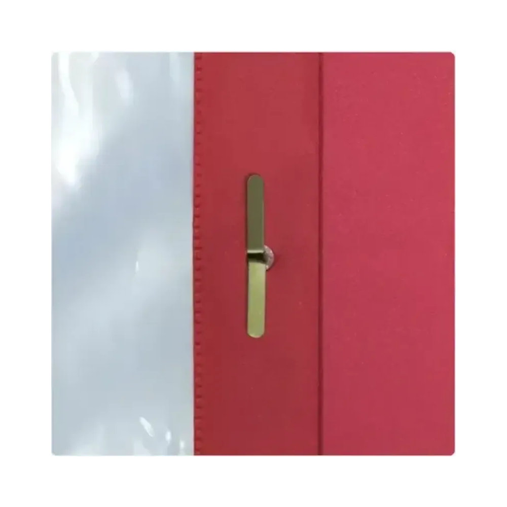 Pasta Cat&aacute;logo PVC 235mm x 312mm Maxipl&aacute;sticos Vermelho