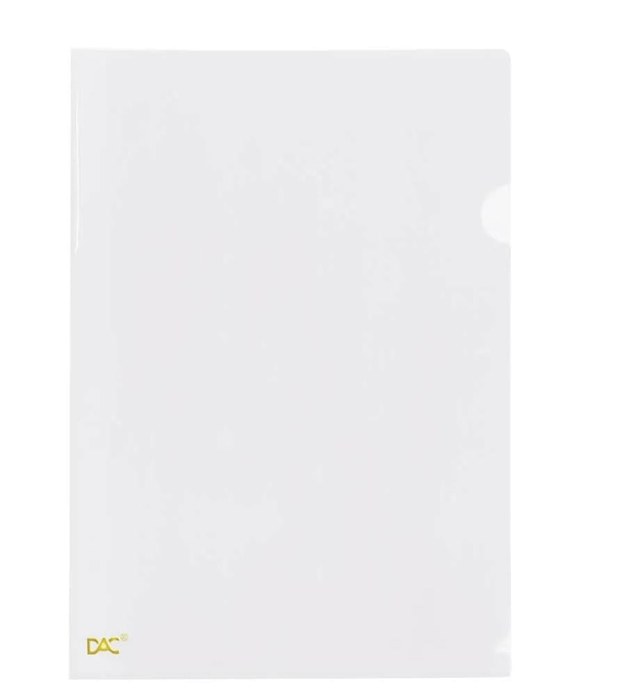 Pasta L Ofício Dello 335mm x 225mm Cristal 10 unidades