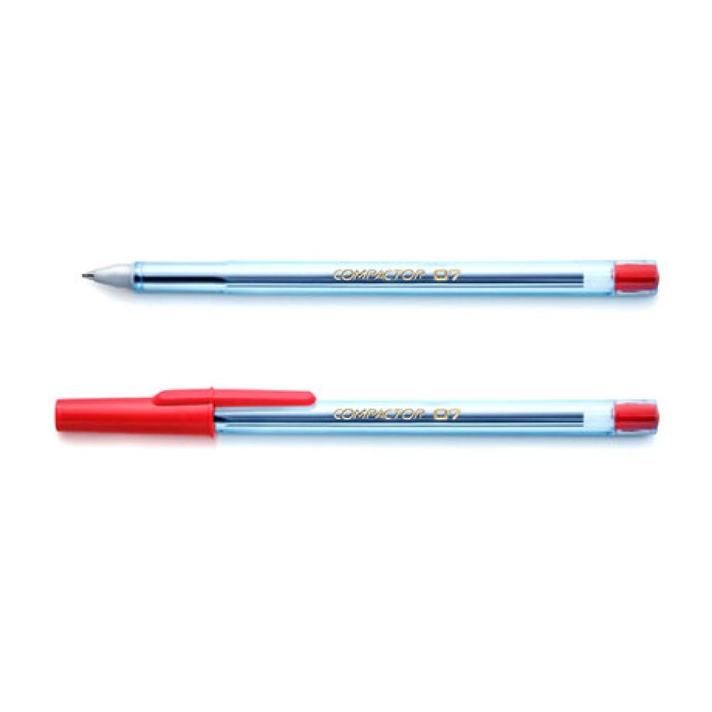 Caneta Esferografica 0.7mm Compartor Vermelha Unitaria