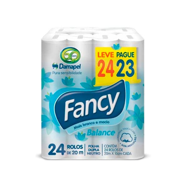 Papel Higiênico Fancy c/24