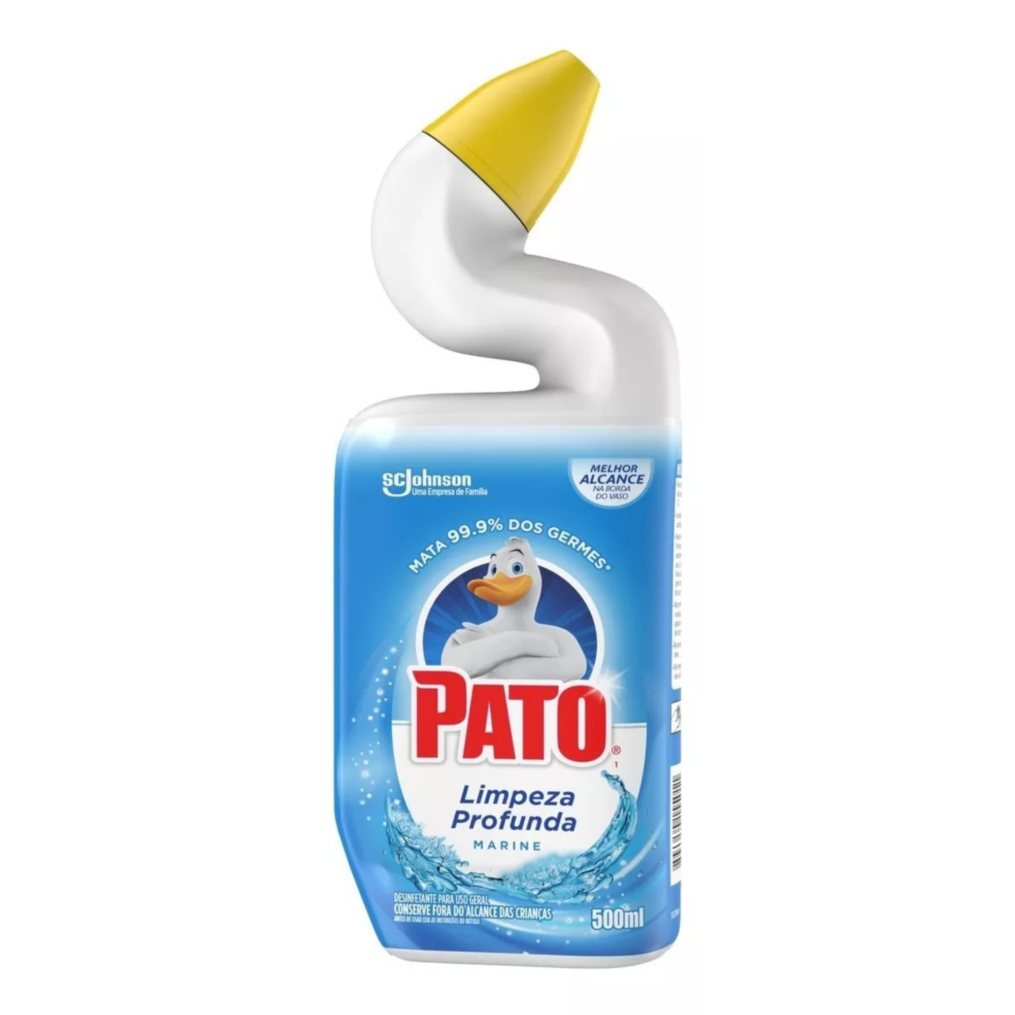 Desinfetante para Uso Geral Pato Limpeza Profunda Gel Marine 500ml
