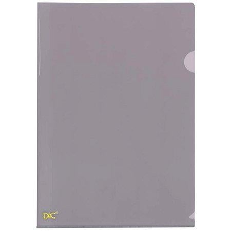 Pasta L A4 DAC 220mm x 300mm Fumê 10 unidades