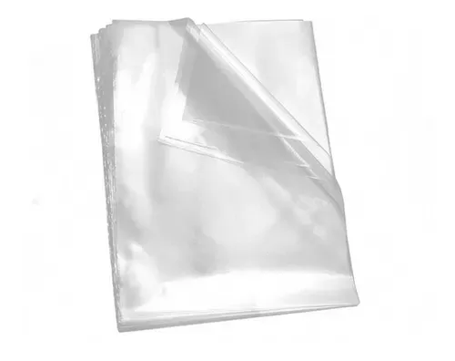 Saco Plástico Transparente 40 x 60 x 0,06 com 1 kg ZPP tipo BD