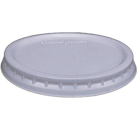 Tampa Descartável Plástica Pote 175ml 200ml 250ml Copo 400ml 440ml 500ml 550ml Totalplast Transparente 50 unidades