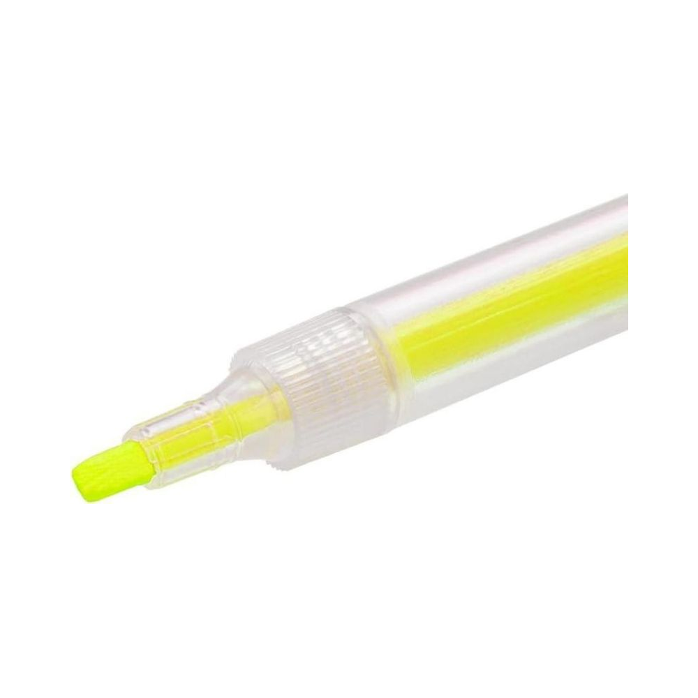 Marca Texto Clear Amarelo c/12 Unidades - Maxprint