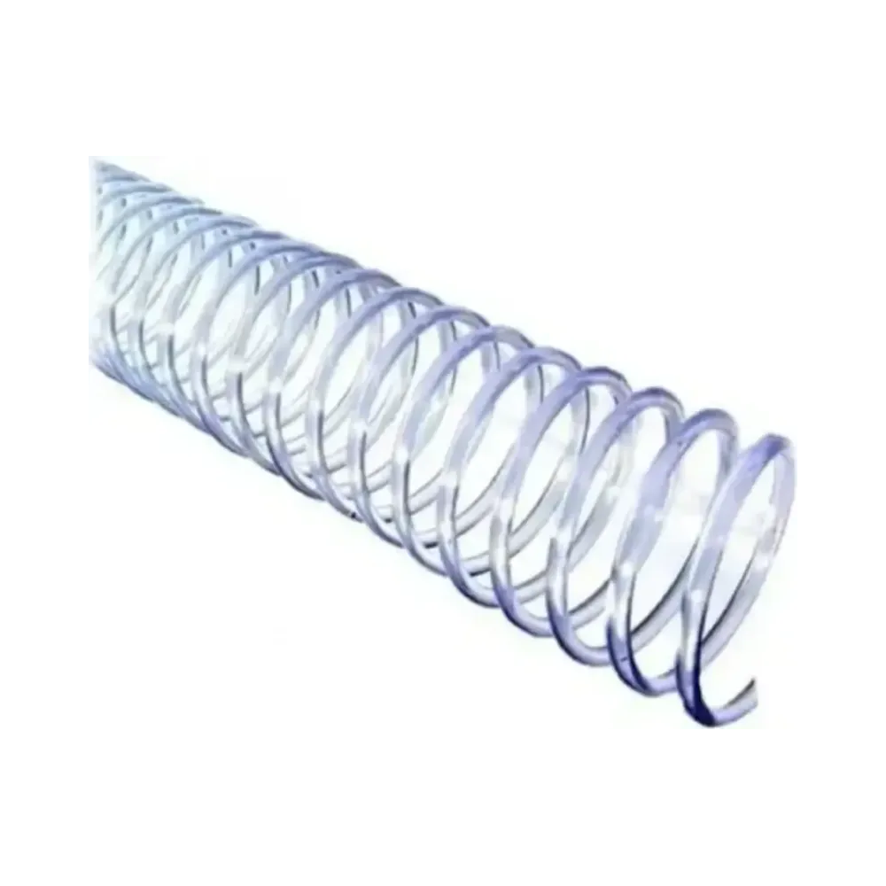 Espiral para Encaderna&ccedil;&atilde;o 9mm 50 folhas Mares Transparente 100 unidades