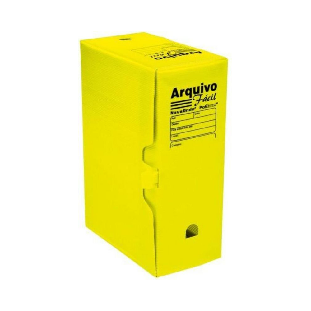 Arquivo Morto Amarelo Polionda F&aacute;cil Polibras