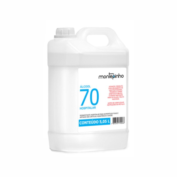 &Aacute;lcool L&iacute;quido 70% 5L Montepinho