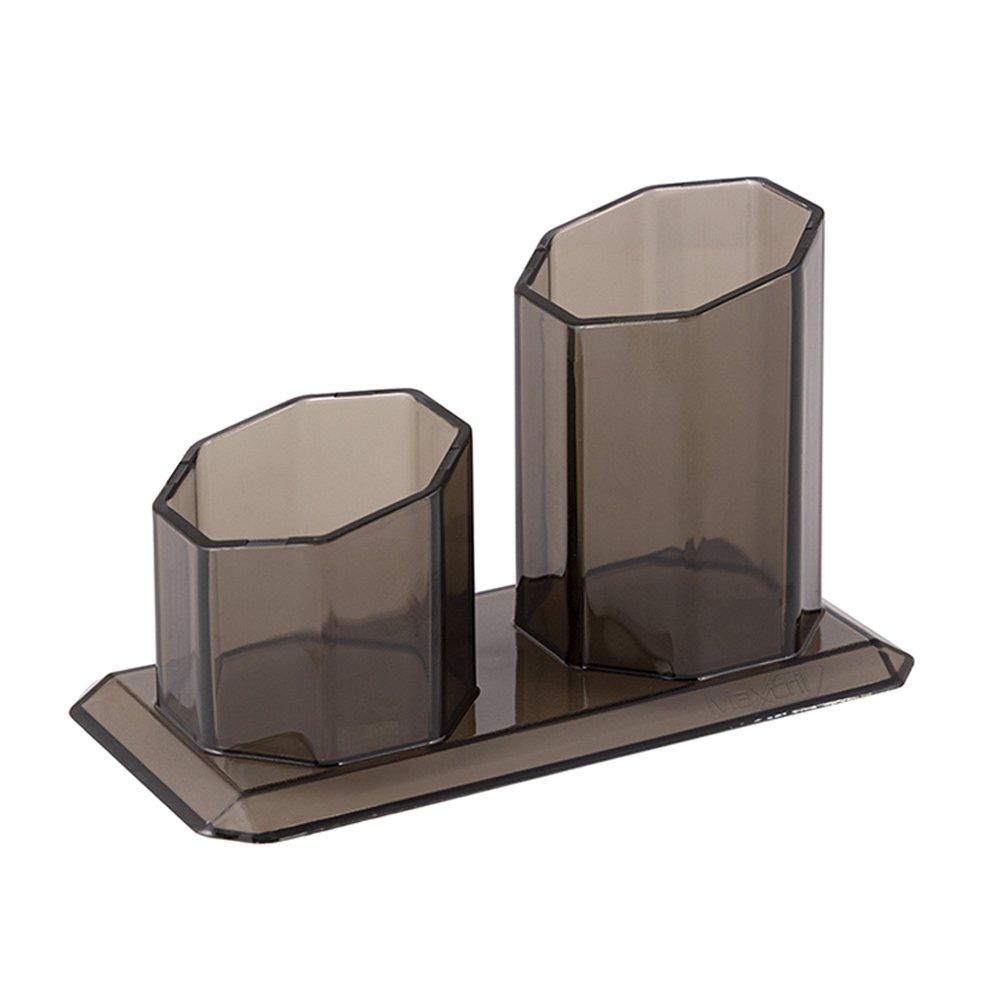 Porta Canetas e Clips 2 em 1 Maxcril Fum&ecirc;