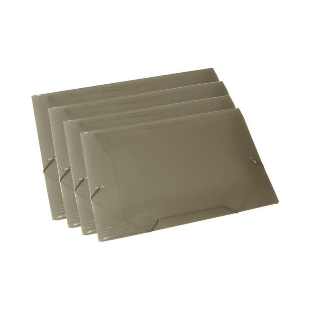 Pasta L Of&iacute;cio ACP 230mm x 335mm Fum&ecirc; 10 unidades