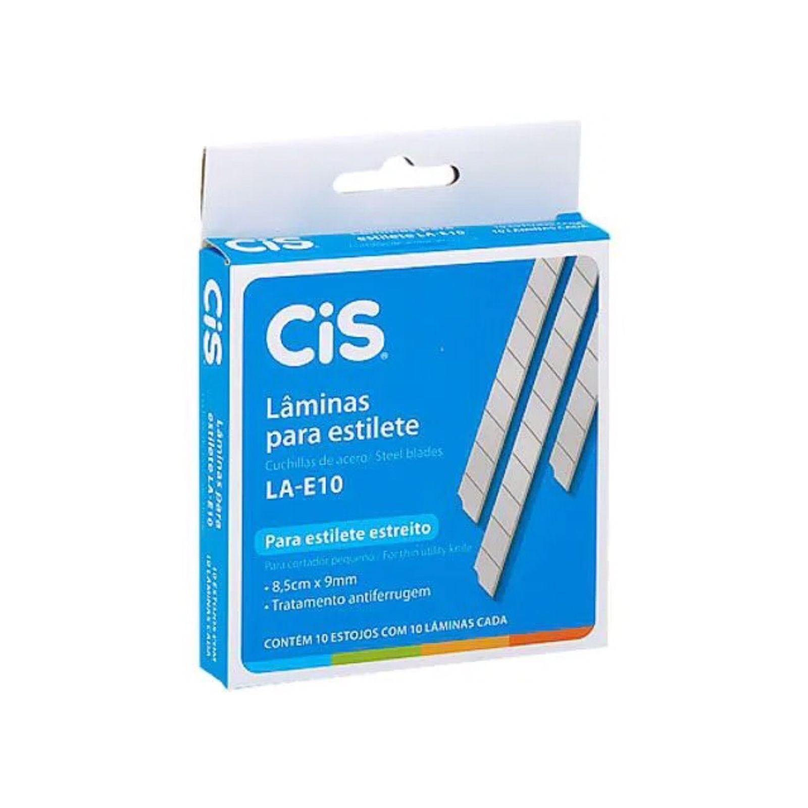 Lâmina para Estilete Estreito CIS 10 unidades