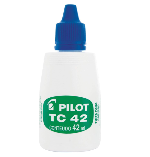 Tinta para Carimbo TC 42 Pilot Azul 42ml