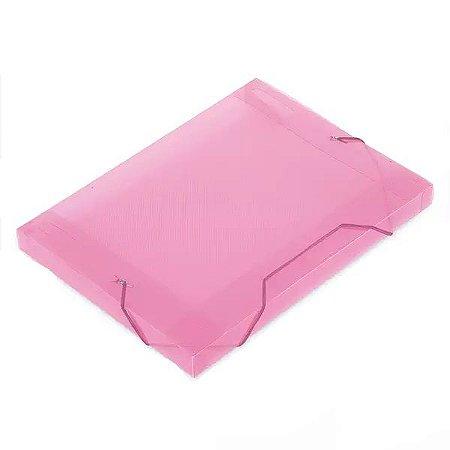 Pasta Aba Elástico 20mm Ofício ACP Rosa 335mm x 245mm x 20mm