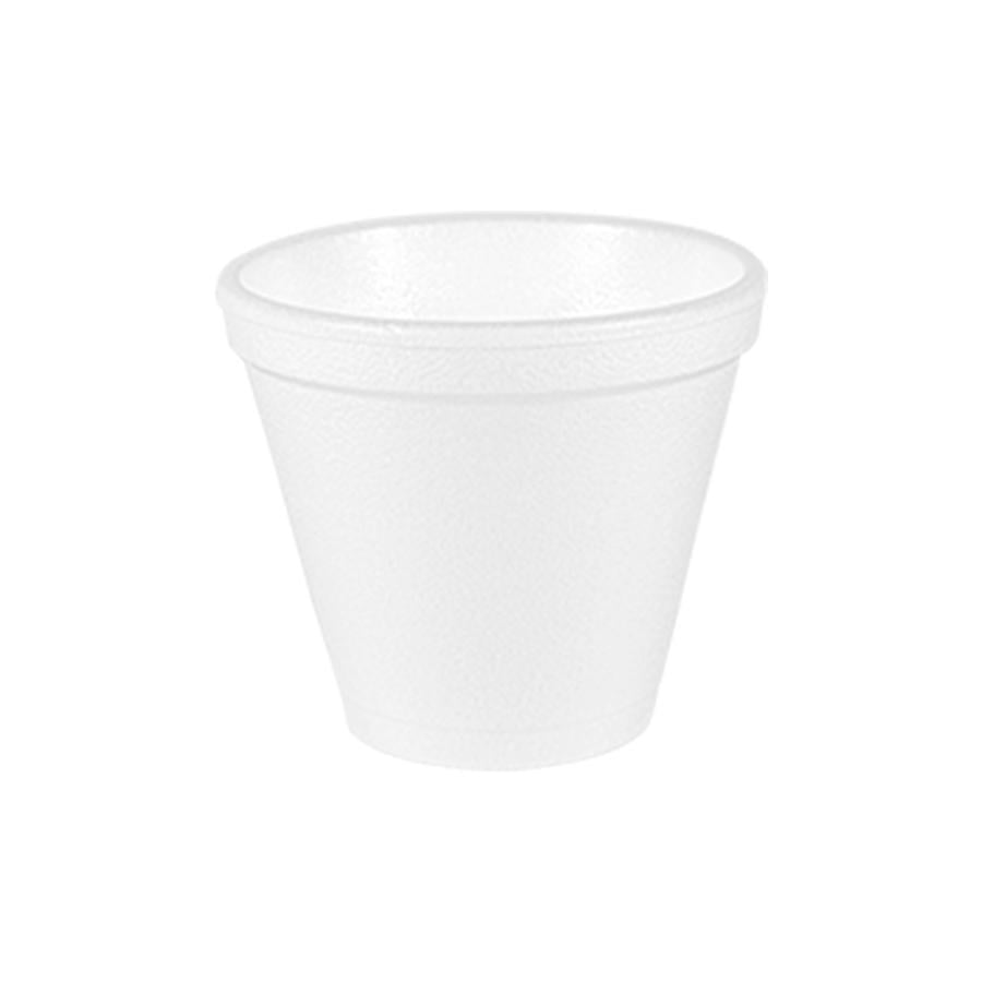 Pote T&eacute;rmico Isopor Branco Totalplast 720ml 20 unidades