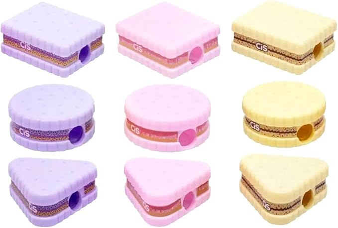 Apontador Biscoito CIS com Dep&oacute;sito