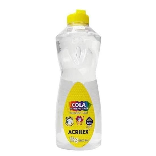 Cola L&iacute;quida Transparente Acrilex 1kg