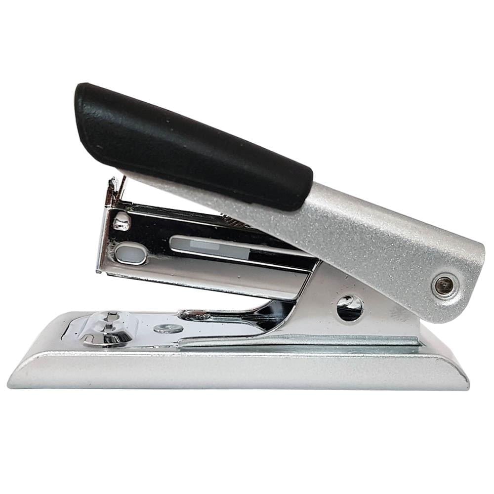 Grampeador Met&aacute;lico Compacto 12 folhas CIS C-5 Cinza Unit&aacute;rio