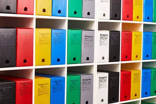 ARQUIVO MORTO POLIONDA AZUL