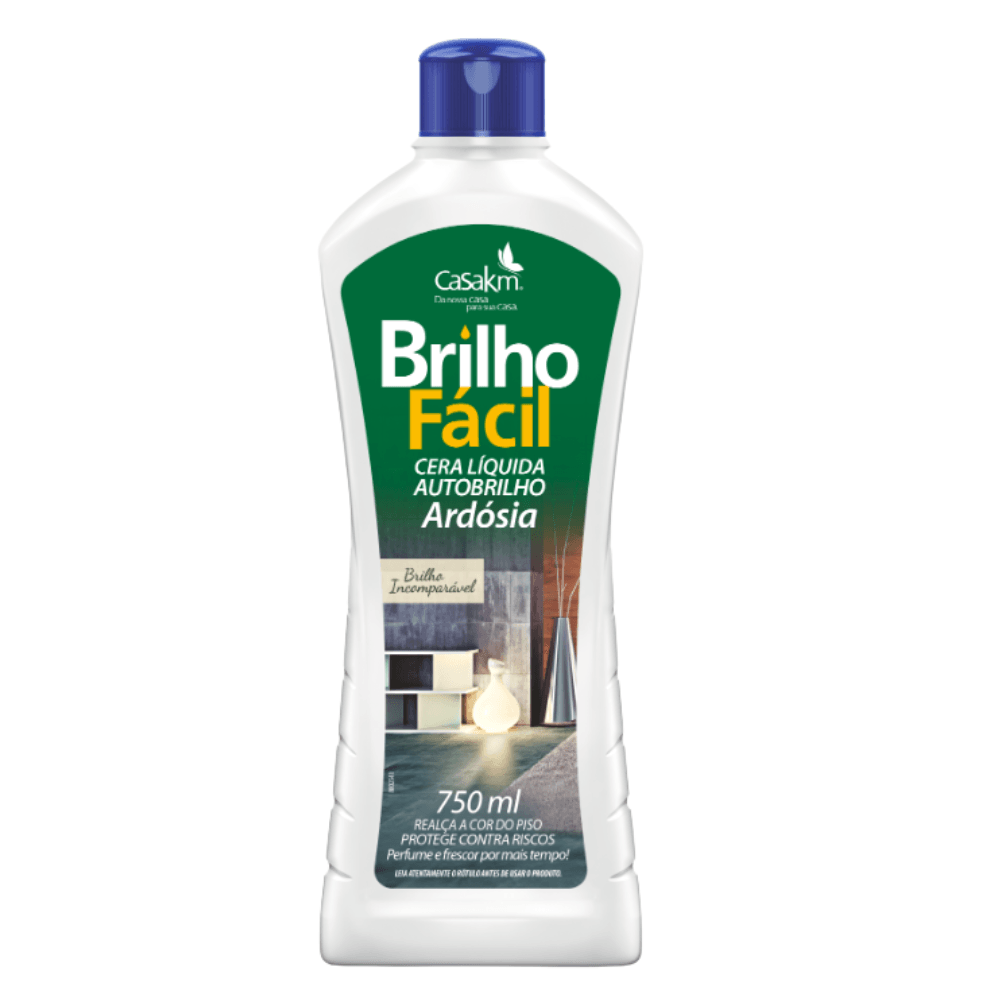 Cera L&iacute;quida Autobrilho Brilho F&aacute;cil Ard&oacute;sia 750ml
