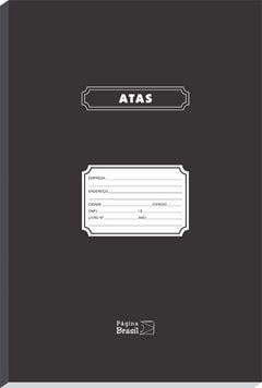 Livro Atas Página Brasil 100 folhas