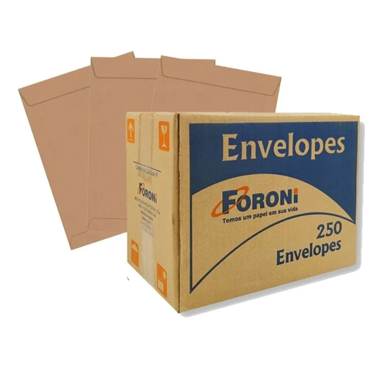 Envelope Saco Kraft 240x340 100 un Foroni