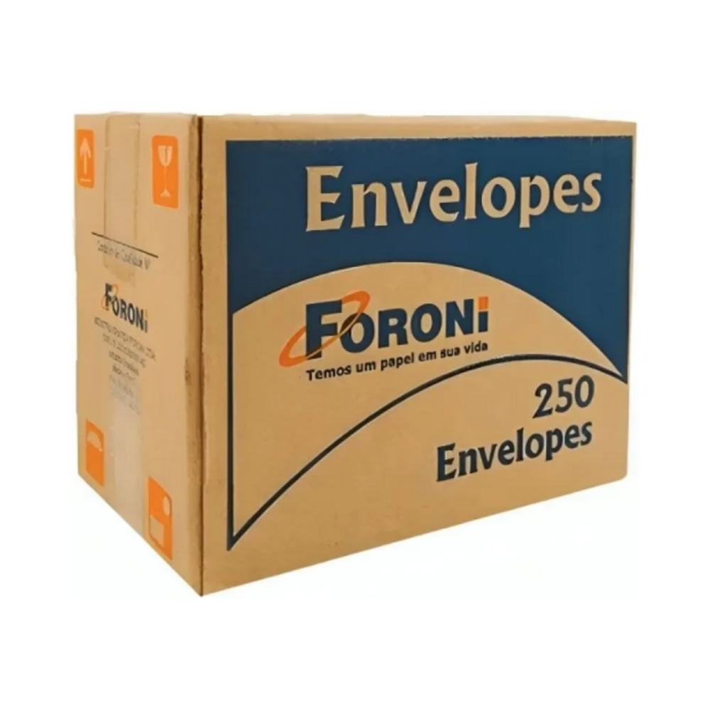 Envelope Branco 200x280mm Foroni - 250 un
