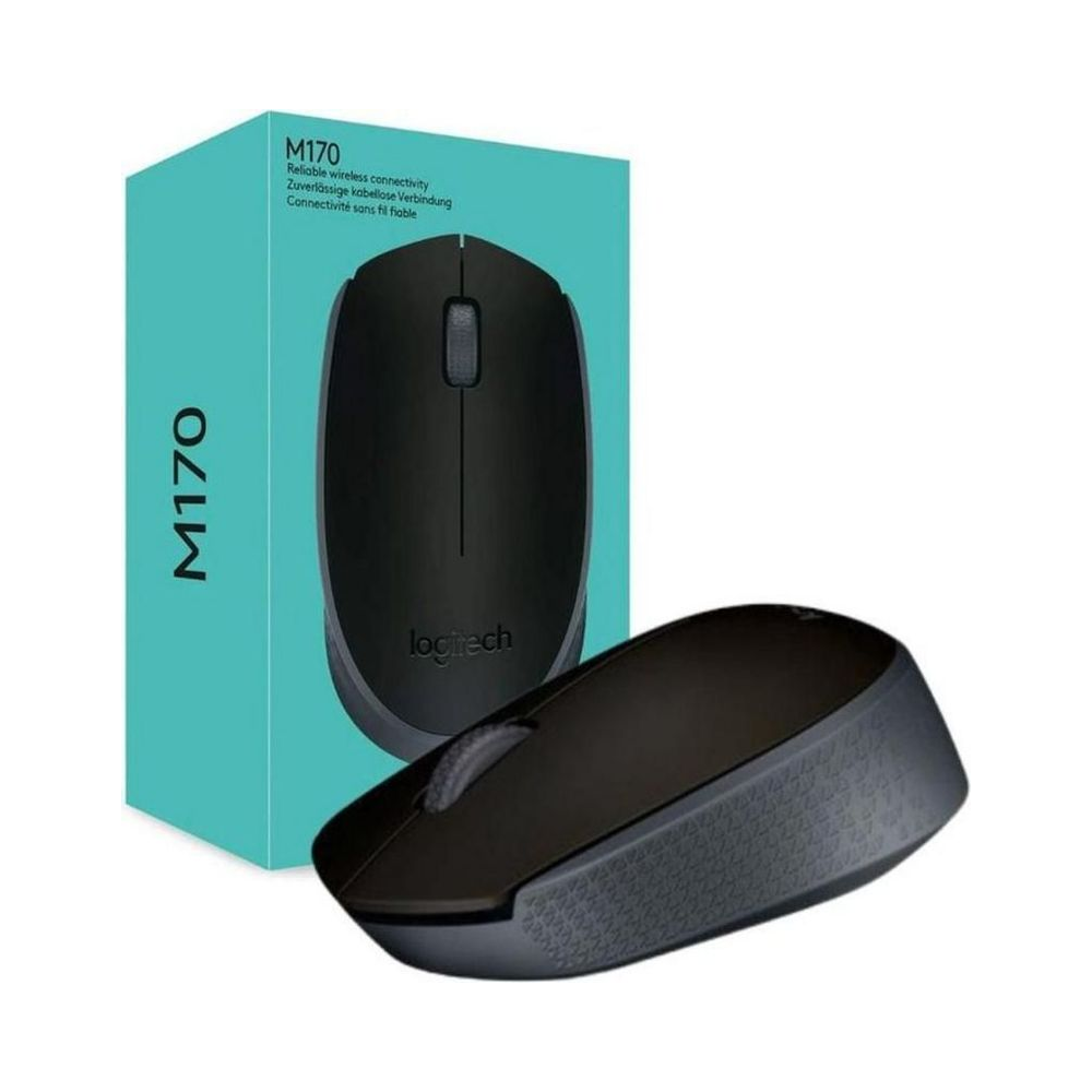 Mouse sem fio M170 Logitech Preto