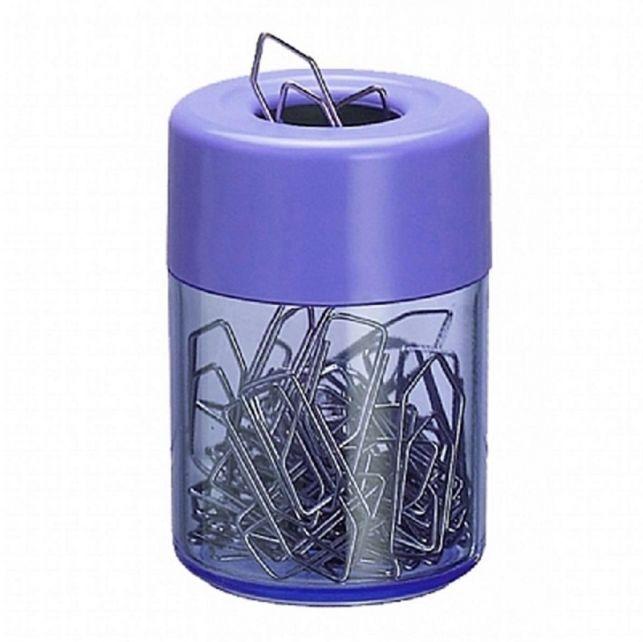 Dispenser de Clips Magn&eacute;tico Redondo Acrimet Branco Unit&aacute;rio