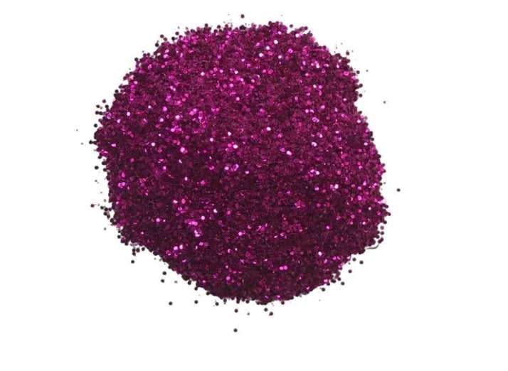 Glitter Poliéster Pink 15g – Make+