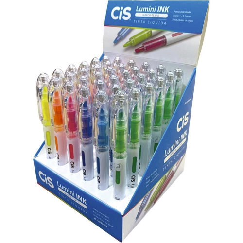 Marca Texto Lumini Ink com 36 CIS