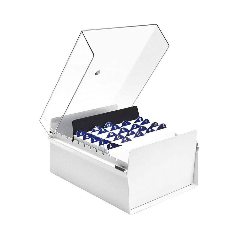 Fich&aacute;rio de Mesa A&ccedil;o 5x8 Acrimet Branco