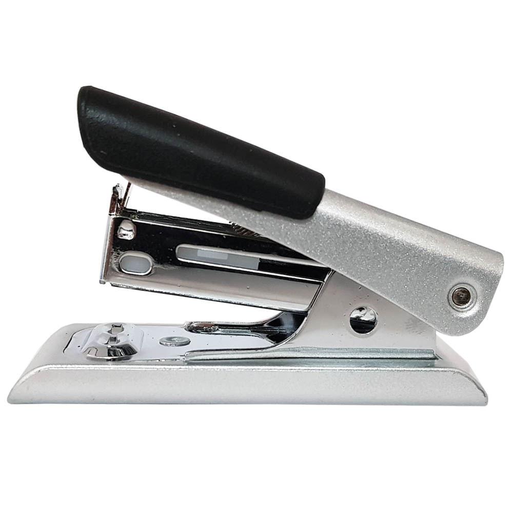 Grampeador Metálico Compacto 12 folhas CIS C-5 Cinza Unitário