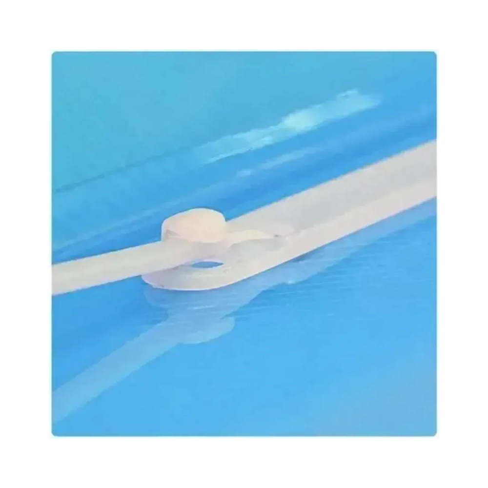 Pasta Transparente com Trilho ACP Azul