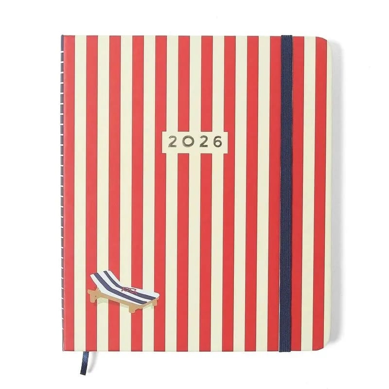 Agenda Planner Semanal Cicero 2026 Praia Sol 17x19,5cm