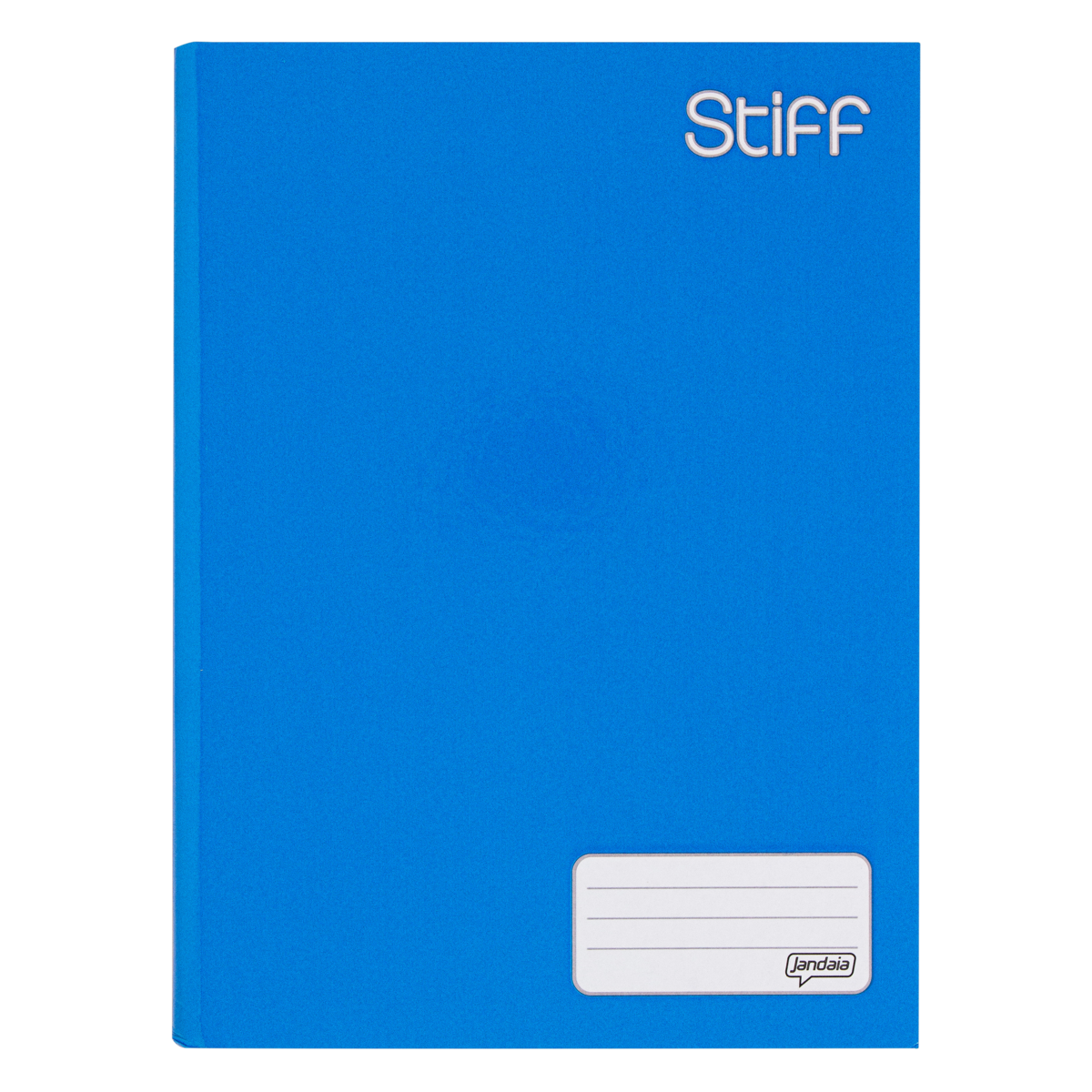 Caderno Brochura Capa Dura Stiff Jandaia Azul 96 Folhas 200mm x 275mm 56g/m&sup2;