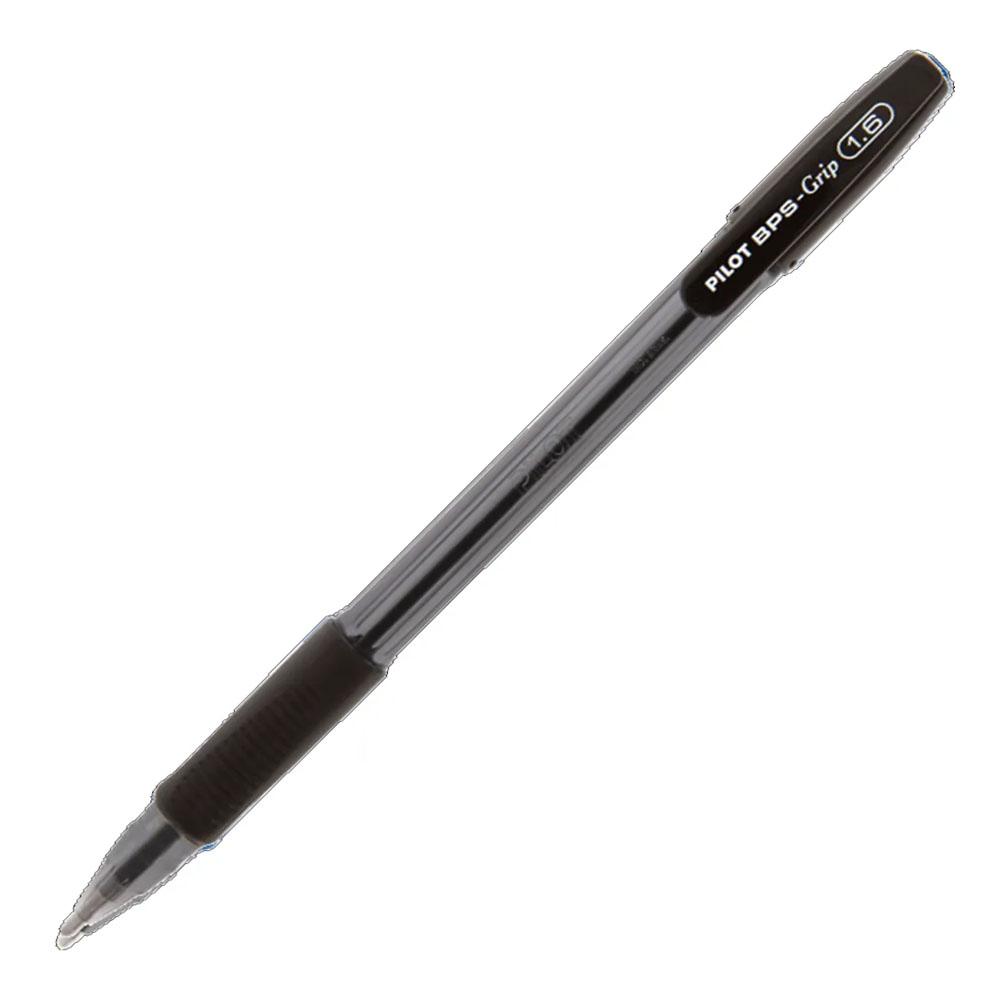 Caneta Esferogr&aacute;fica BPS-Grip 1.6mm Preto Pilot