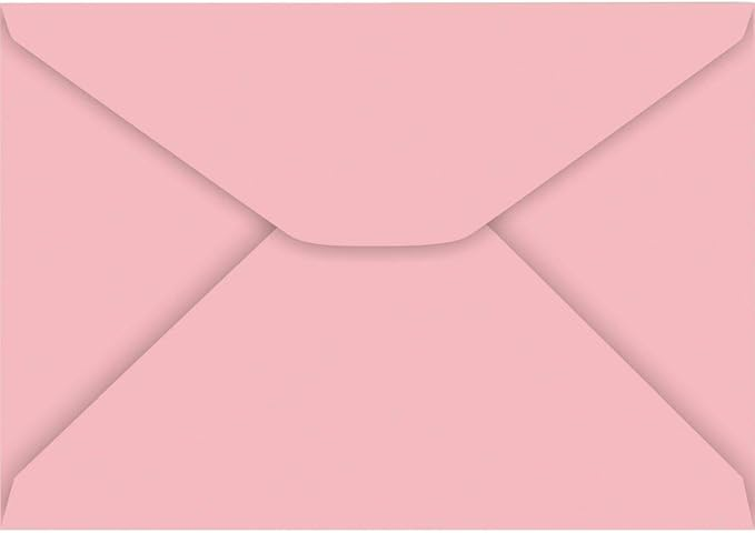 Envelope Carta Colorido 2506 Foroni Rosa Claro 114x162 mm 80 g