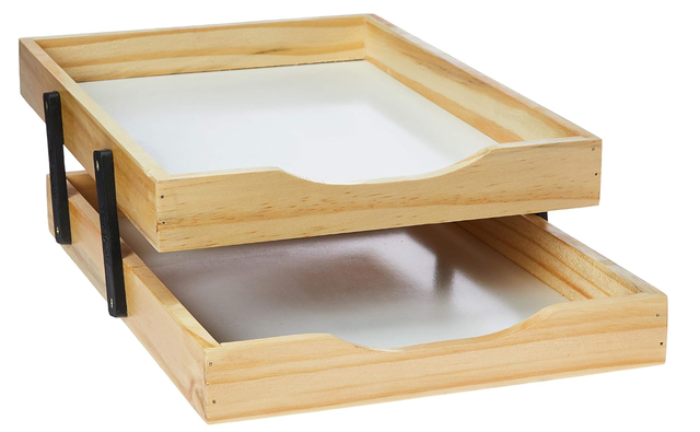 Caixa Correspondência Madeira Dupla Souza