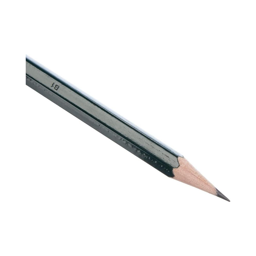 L&aacute;pis Sextavado Grafite B Faber-Castell 9000 Unit&aacute;rio