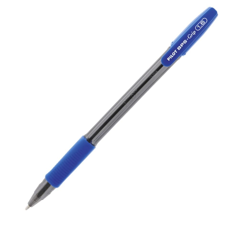 Caneta Esferogr&aacute;fica BPS-Grip 1.6mm Azul Pilot