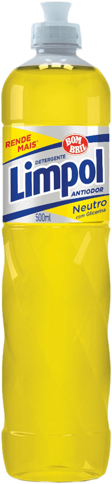 Detergente Lavalouças Limpol Neutro com Glicerina 500ml