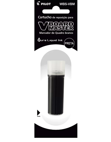 Cartucho V Board Master 343544 Pilot Preto Unit&aacute;rio