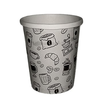 Copo de Papel 100ml Impress&atilde;o Sortida Notecopos 100 un