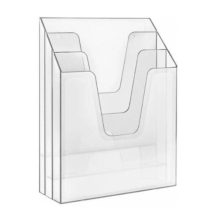 Organizador Triplo Acrimet Cristal