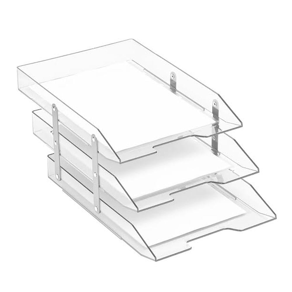 Caixa para Correspondência Tripla Articulada Cristal Acrimet