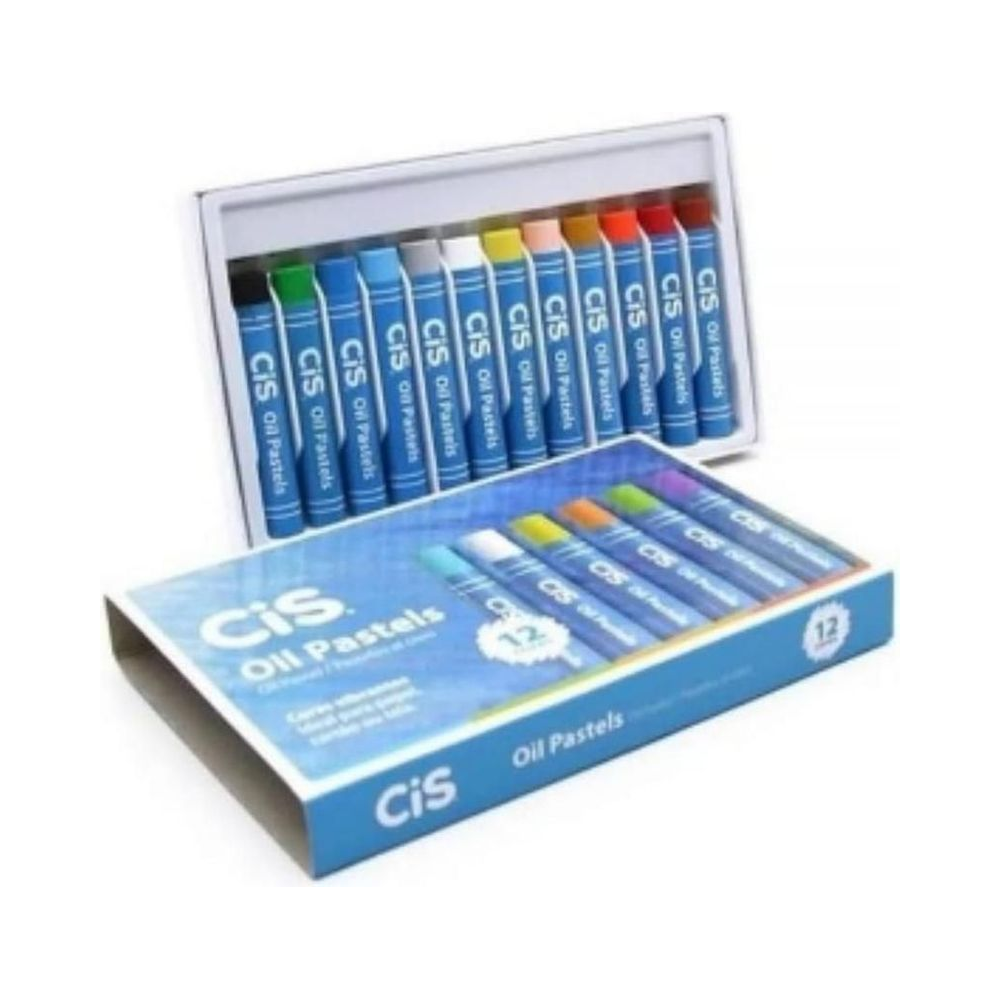 Giz Oleoso Modelo 58.6900 12 Cores CIS Multicolorido