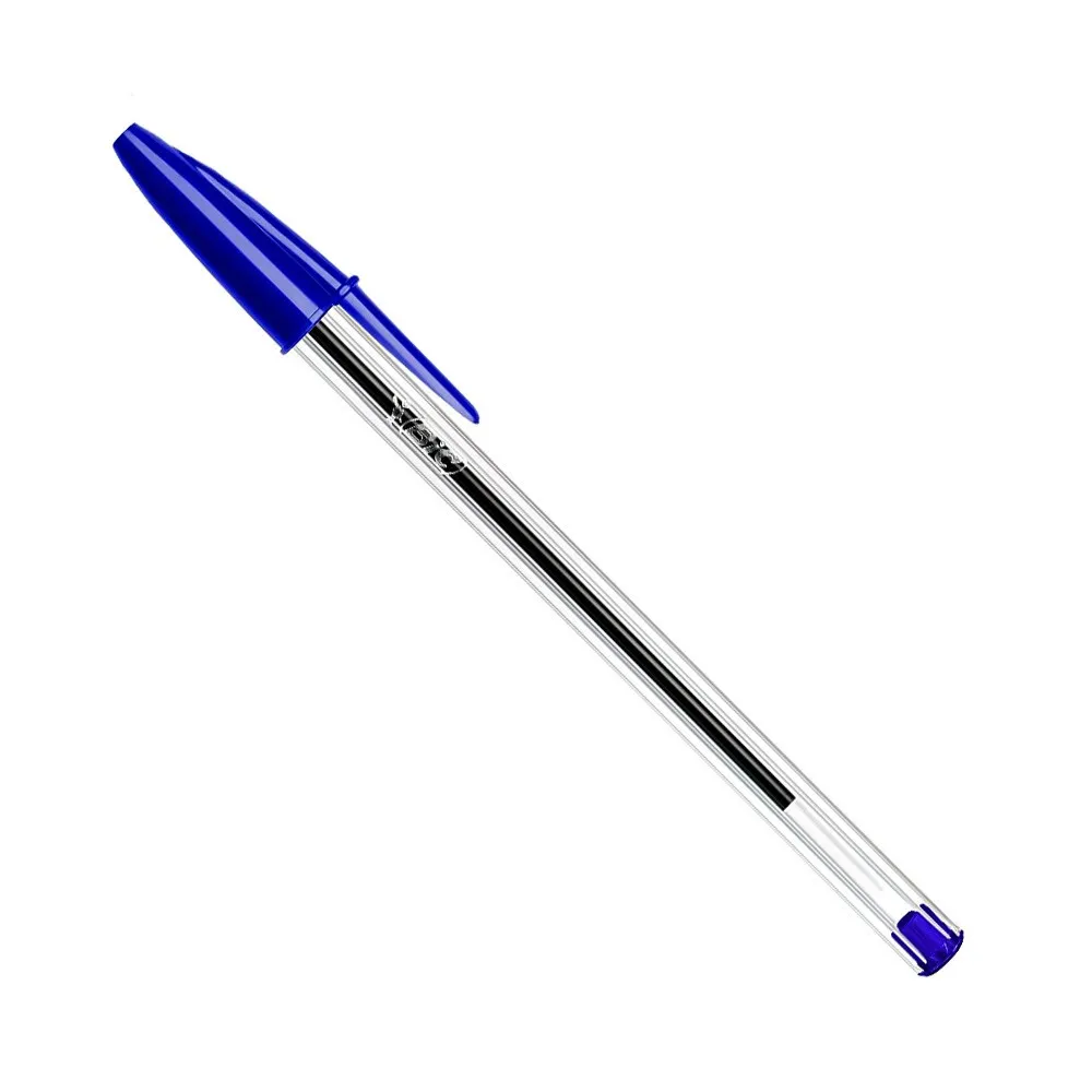 Caneta Esferogr&aacute;fica 1.0mm BIC Cristal Azul Unit&aacute;ria